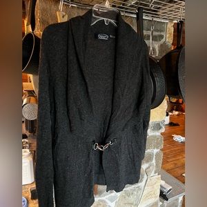 Cashmere Cardigan with hardware
